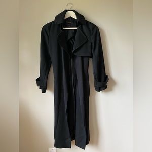 Massimo Dutti Black Trench